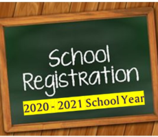 NORTH GREENE REGISTRATION – 2020-2021