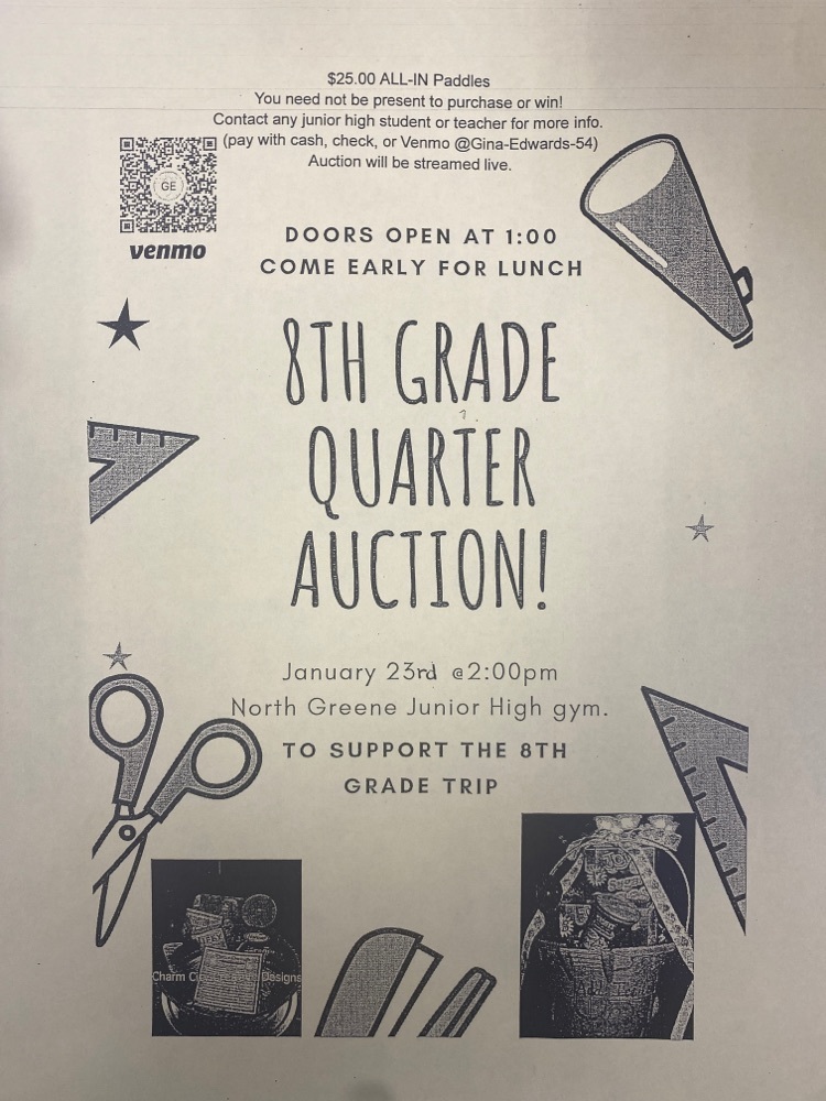 8th Grade Quarter Auction 